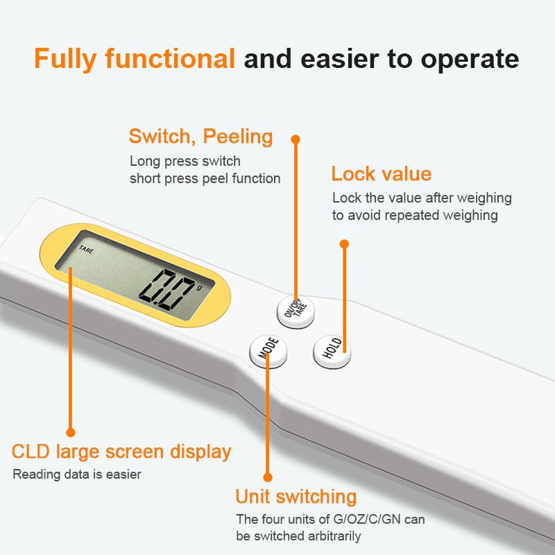 Precision Weight Measuring Spoon